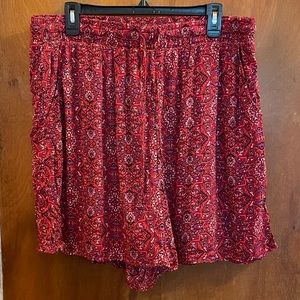 Torrid high waisted pull on shorts